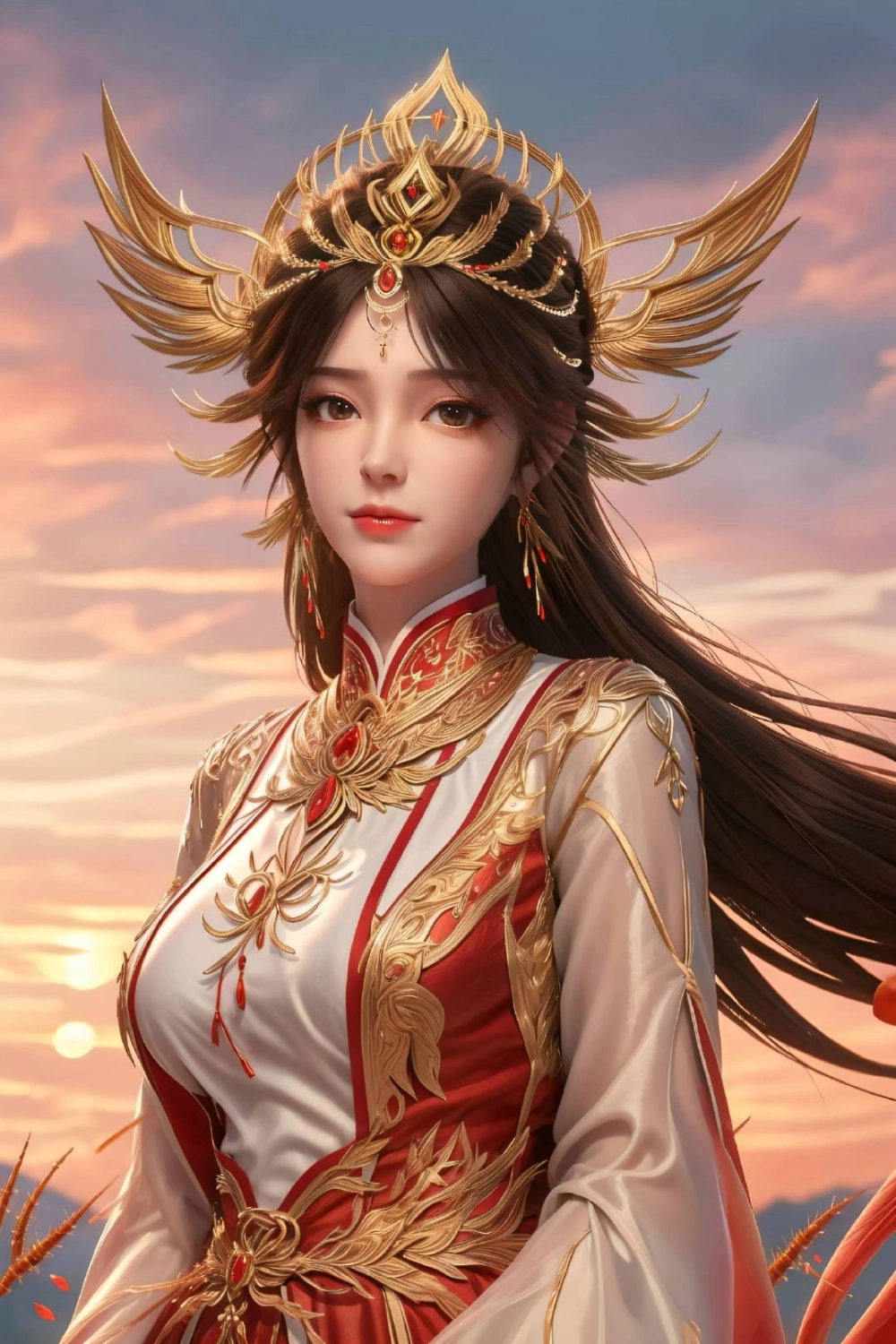 Vẻ đẹp dịu dàng của Hỏa Linh Nhi ở Hỏa Tang Lâm