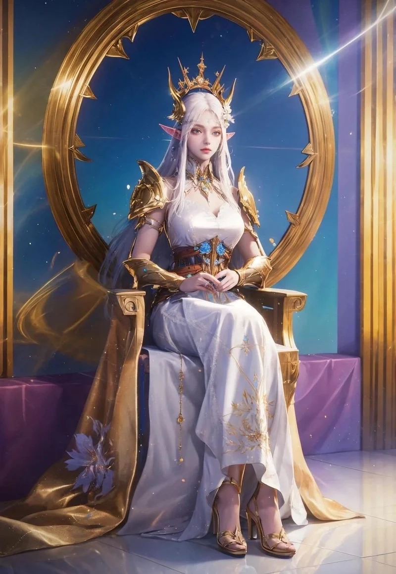Chiêm ngưỡng Nữ Thần Ánh Sáng phong cách anime đẹp mắt