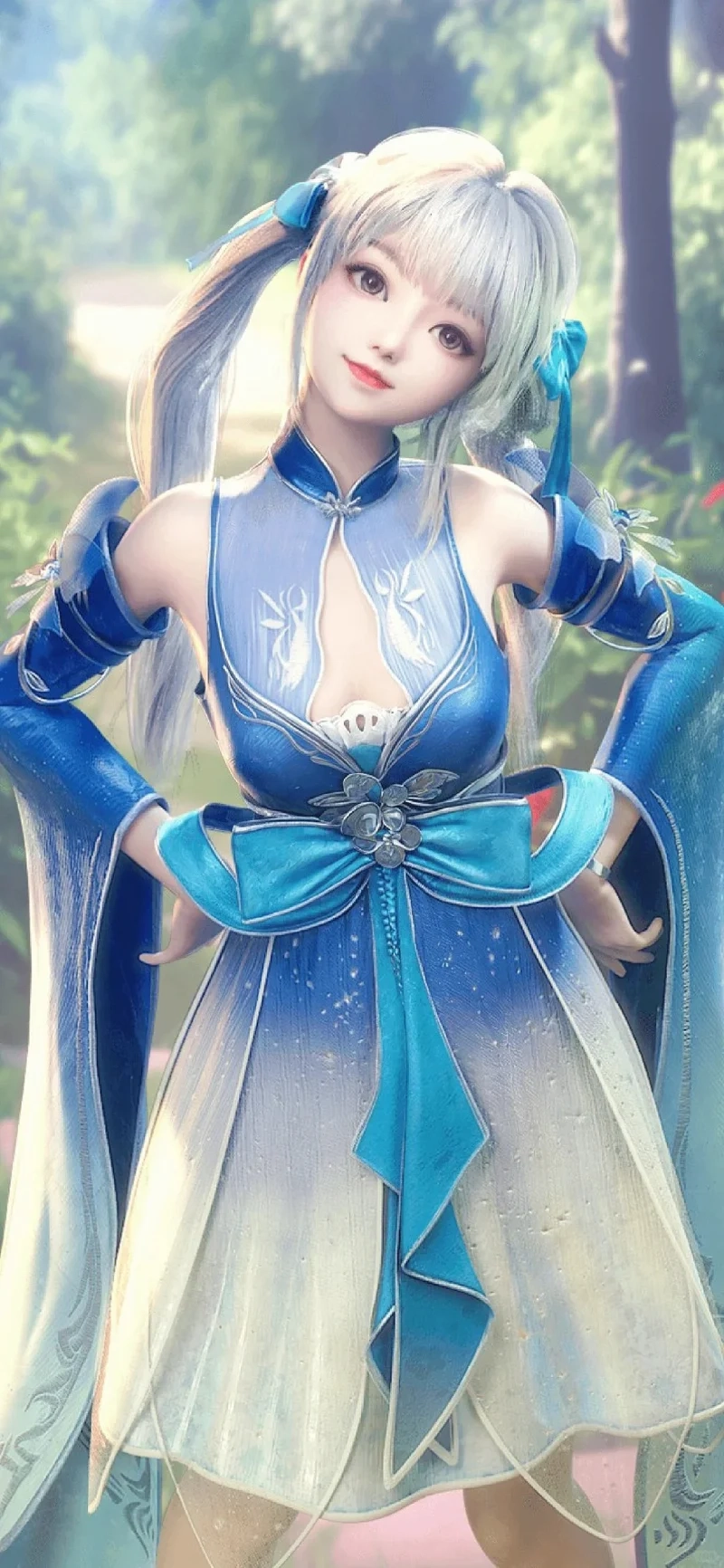 Phong cách lâm thanh đàn anime nhẹ nhàng